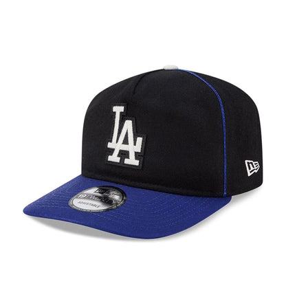 Pictured is this MLB Felt Logo LA Dodgers 19TWENTY cap in dark blue. 1