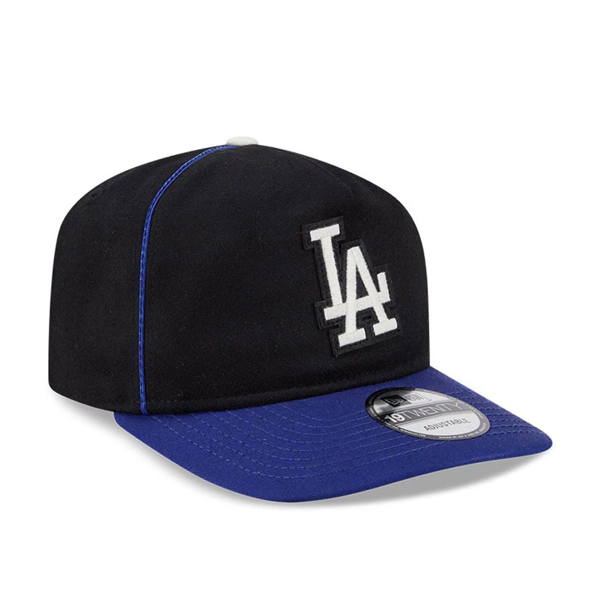 Pictured is this MLB Felt Logo LA Dodgers 19TWENTY cap in dark blue. 4