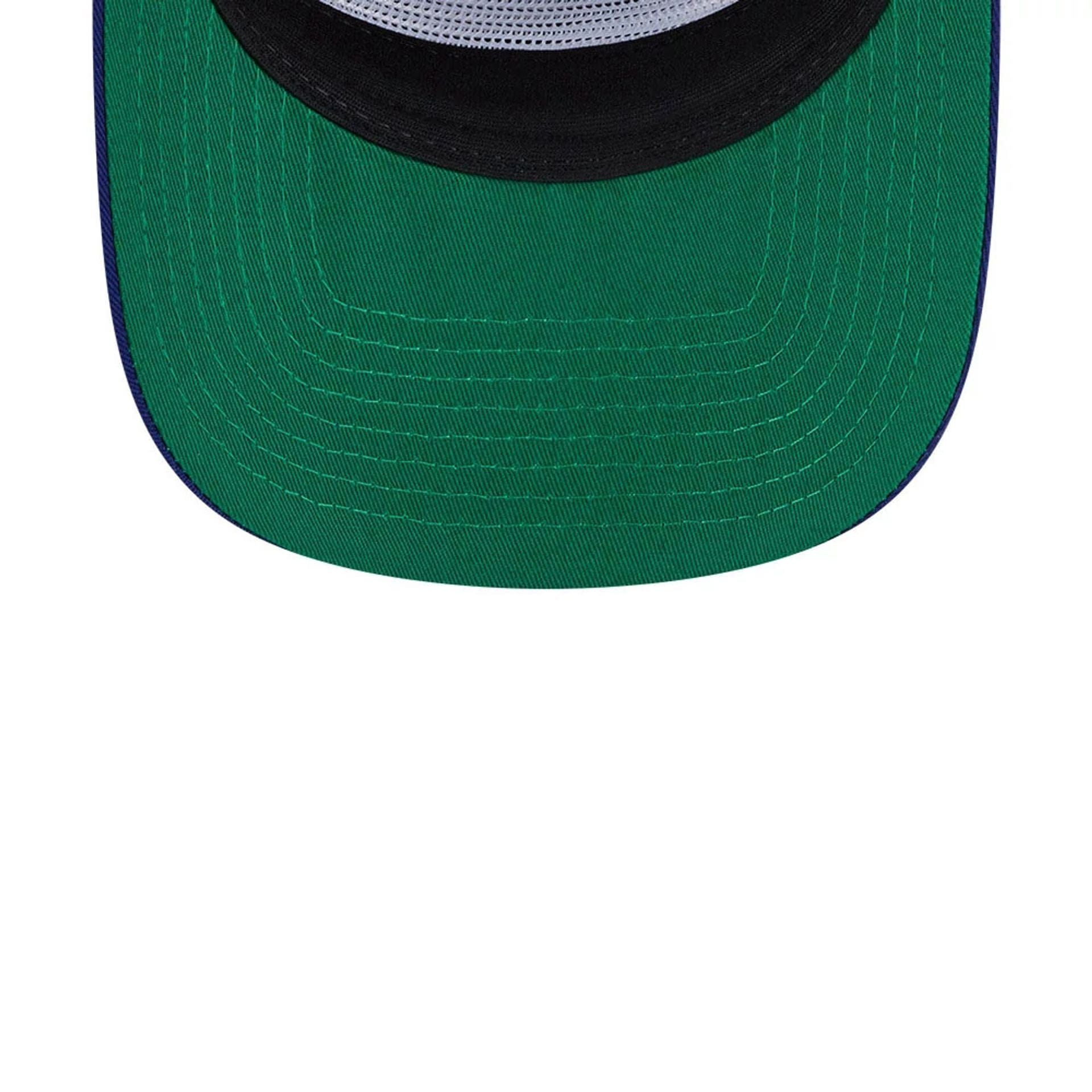 Pictured is this MLB Felt Logo LA Dodgers 19TWENTY cap in dark blue. 2