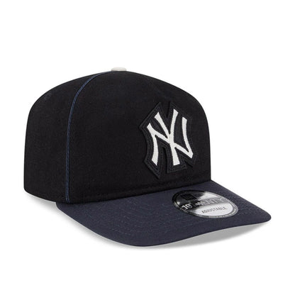 Pictured is this MLB Felt Logo New York Yankees 19TWENTY cap in navy. 4