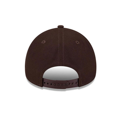 Pictured is this Netflix Squid Game Shapes 9FORTY A-Frame cap in dark brown. 7