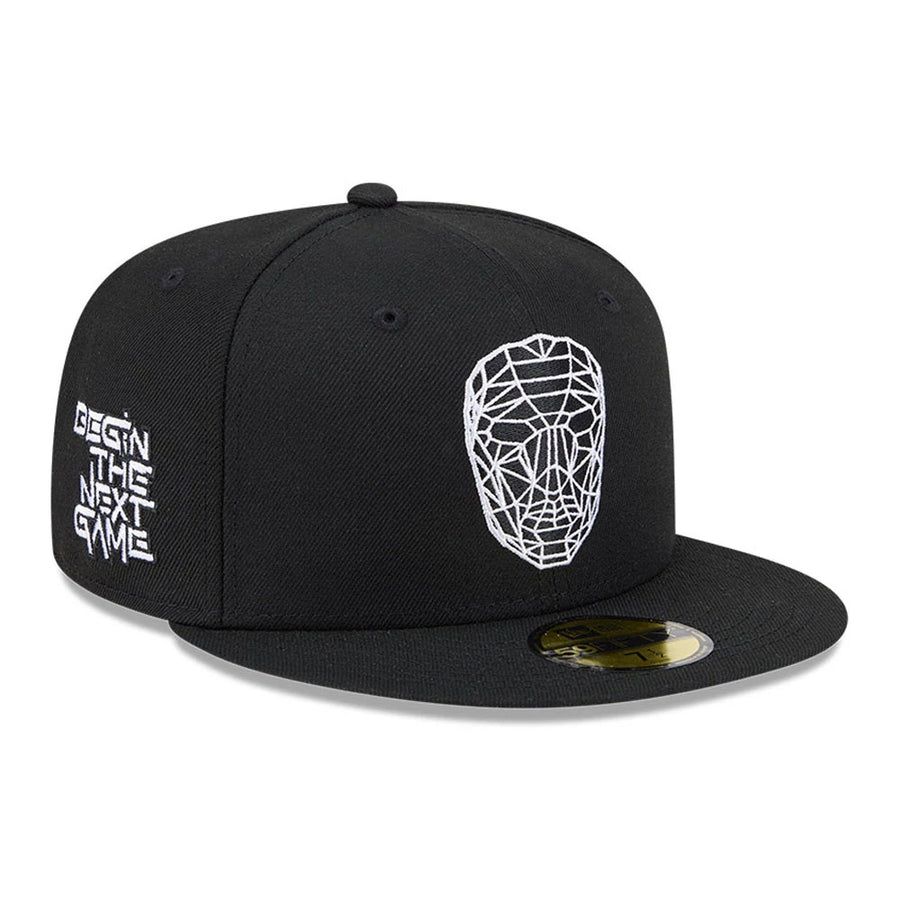Netflix Squid Game Mask Black 59FIFTY Fitted Cap | NEC EU display picture 2