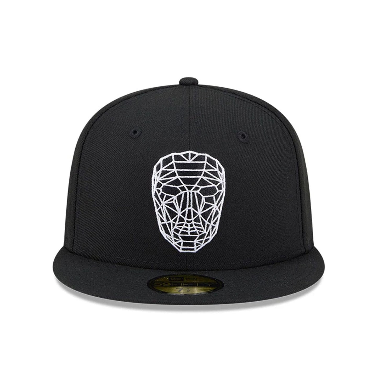 Pictured is this Netflix Squid Game Mask 59FIFTY Fitted cap in black. 3