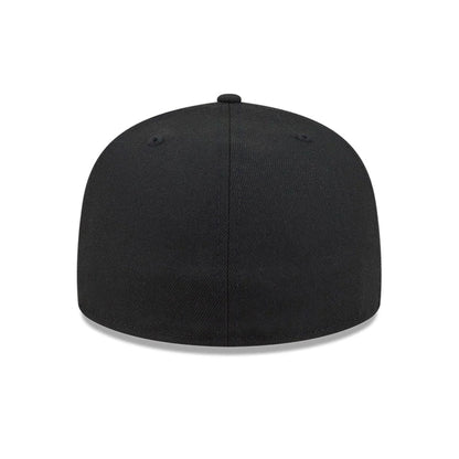 Pictured is this Netflix Squid Game Mask 59FIFTY Fitted cap in black. 7