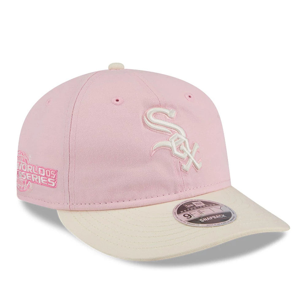 MLB Washed Tie Dye Chicago White Sox Pastel Pink 9FIFTY Snapback