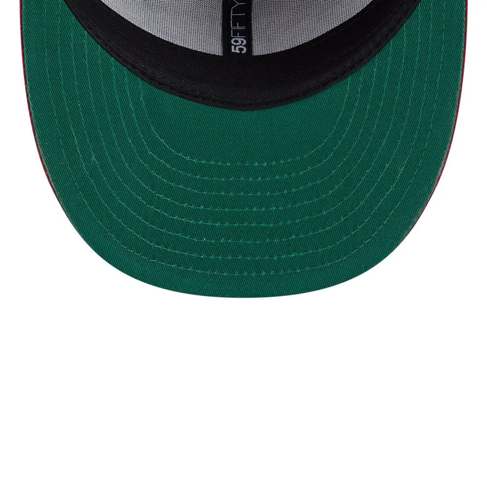 Pictured is this MLB Team Cards Athletics 59FIFTY Fitted cap in black. 2