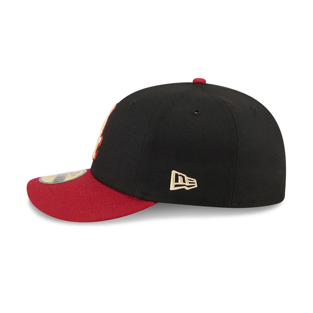 Pictured is this MLB Team Cards Chicago White Sox 59FIFTY Fitted cap in black. 6
