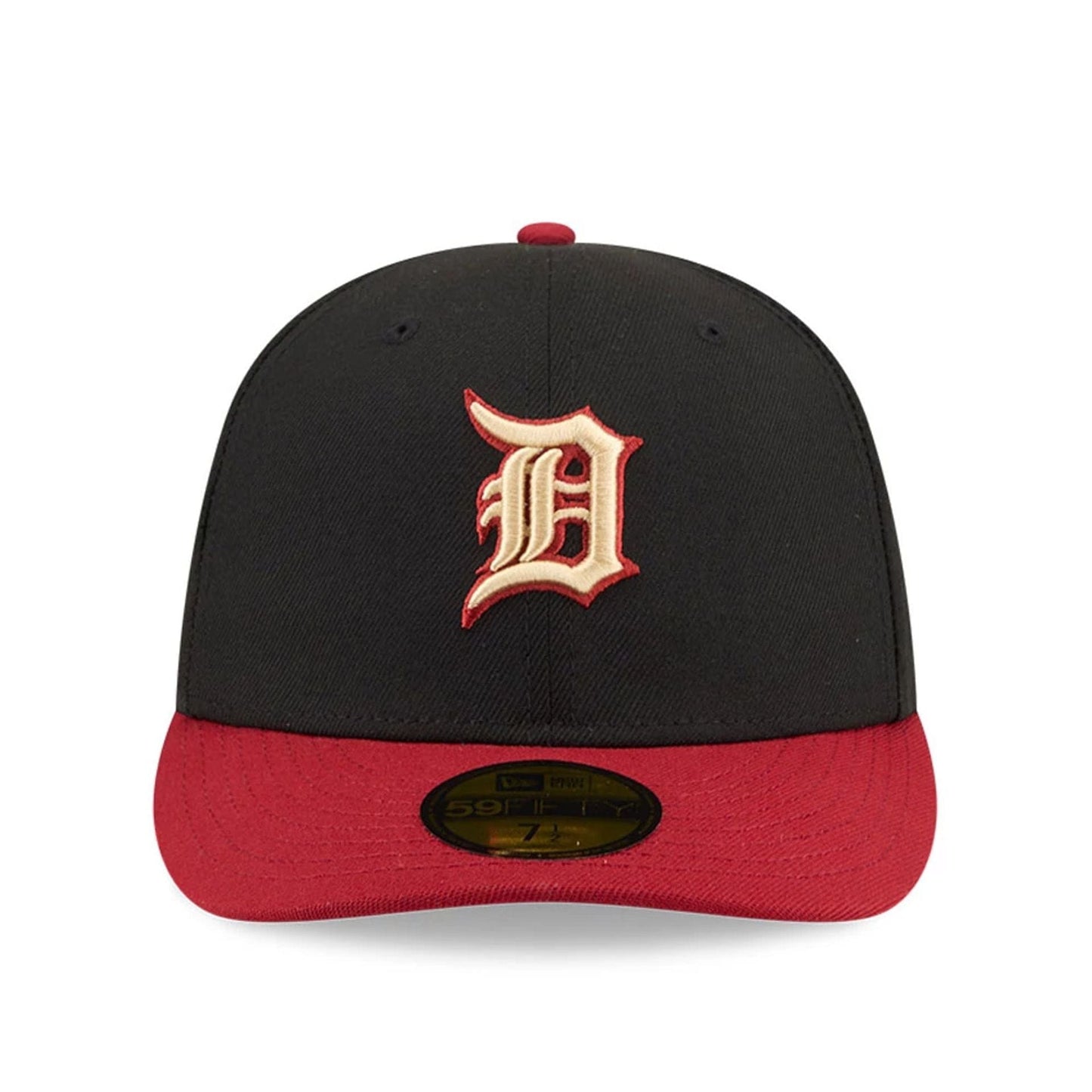 Pictured is this MLB Team Cards Detroit Tigers 59FIFTY Fitted cap in black. 3