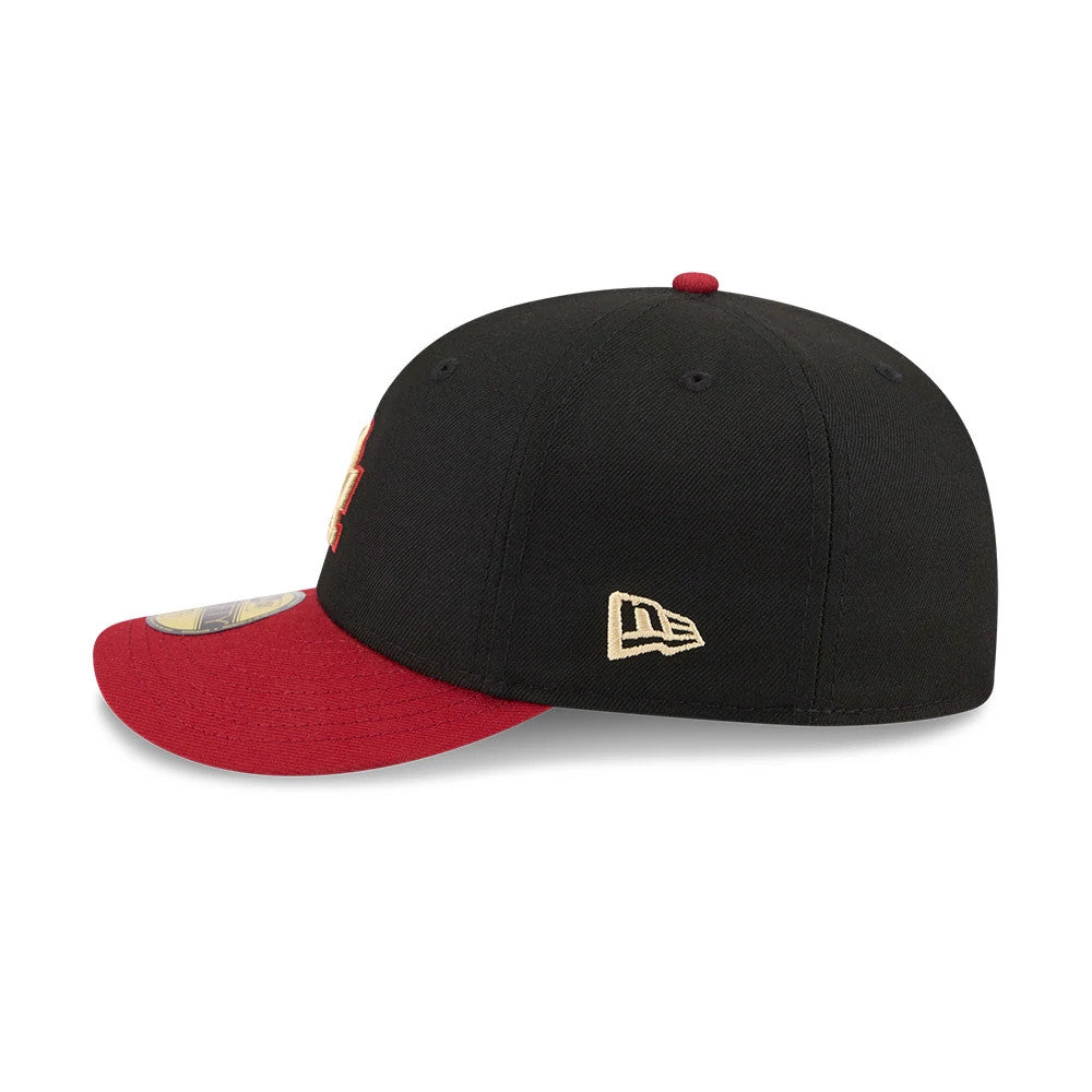 Pictured is this MLB Team Cards LA Dodgers 59FIFTY Fitted cap in black. 6
