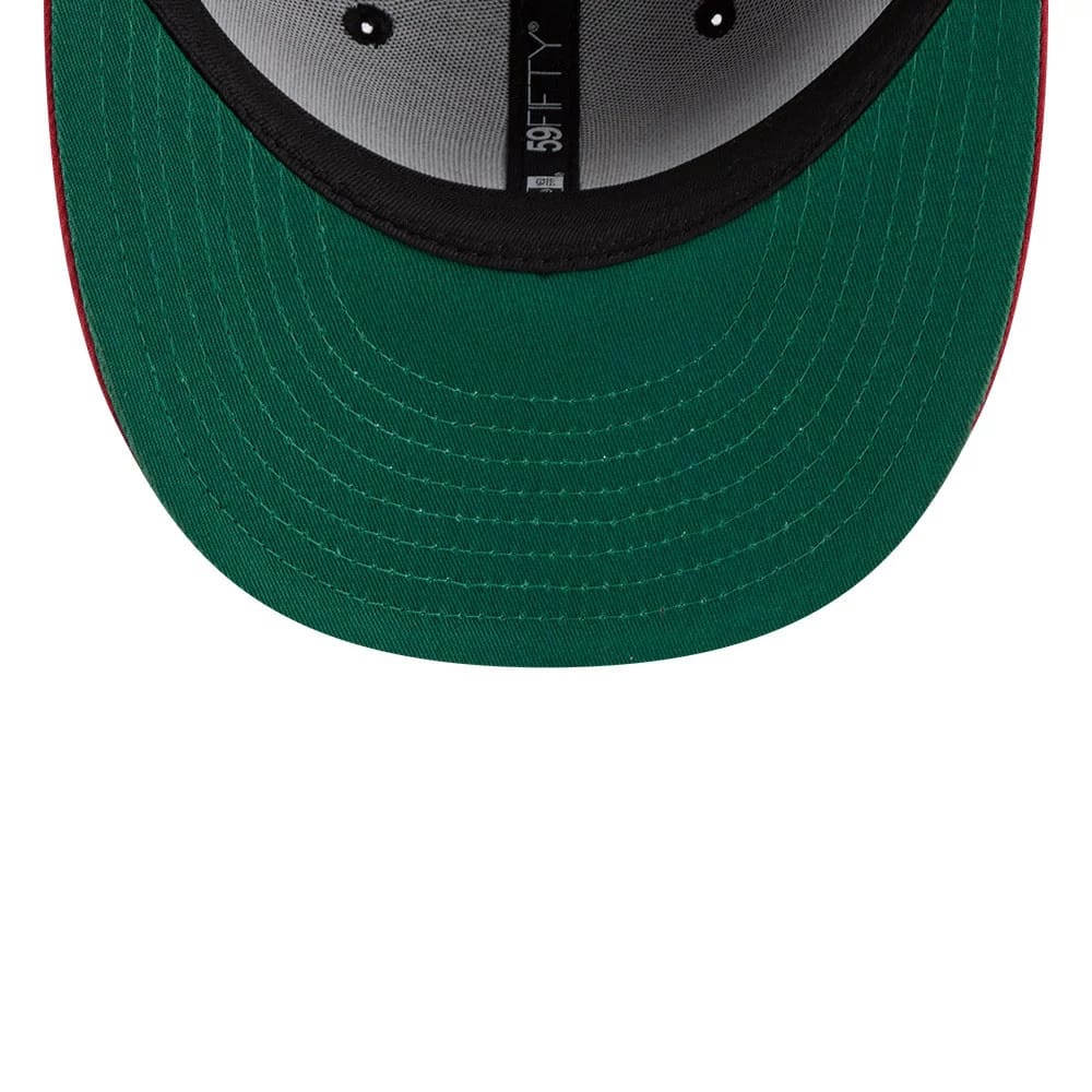 Pictured is this MLB Team Cards LA Dodgers 59FIFTY Fitted cap in black. 2