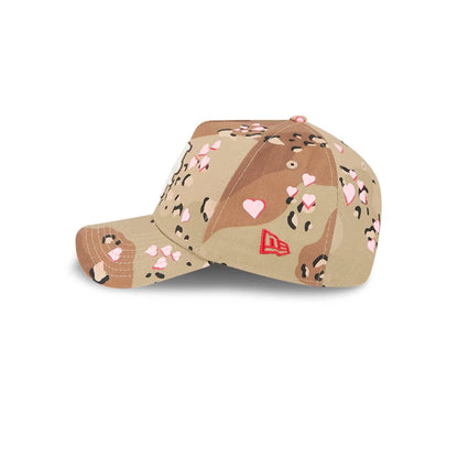 Pictured is this MLB Camo Hearts New York Mets 9FORTY A-Frame cap in Desert Camo. 5