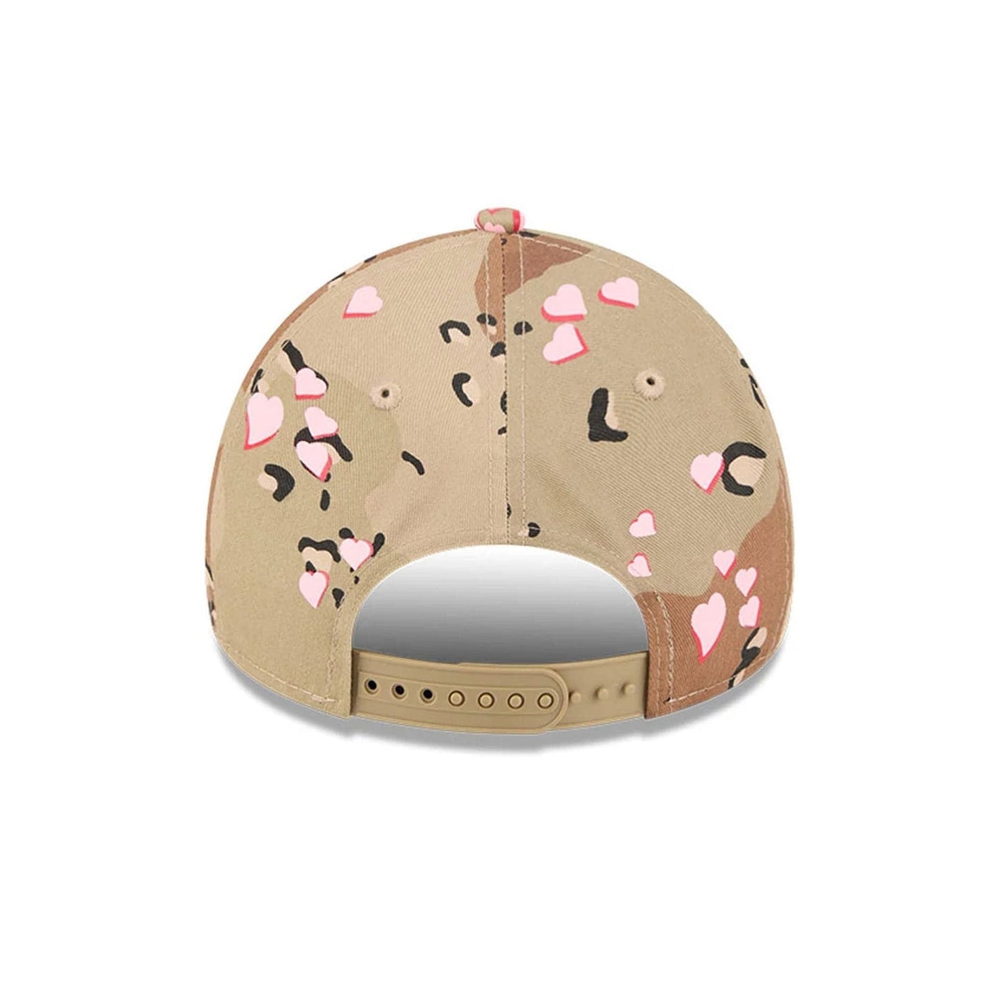 Pictured is this MLB Camo Hearts New York Mets 9FORTY A-Frame cap in Desert Camo. 7
