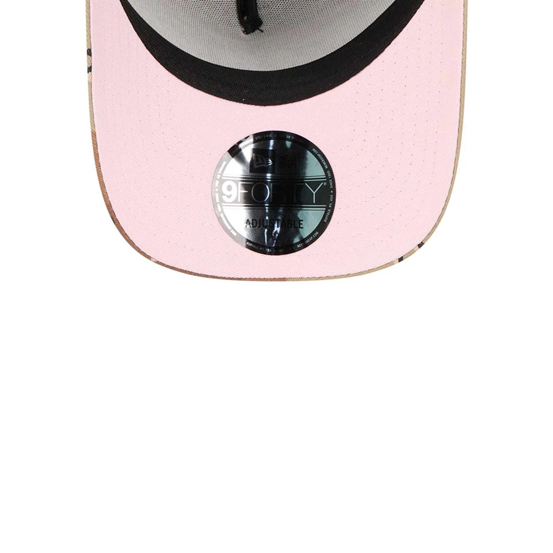 Pictured is this MLB Camo Hearts New York Mets 9FORTY A-Frame cap in Desert Camo. 2