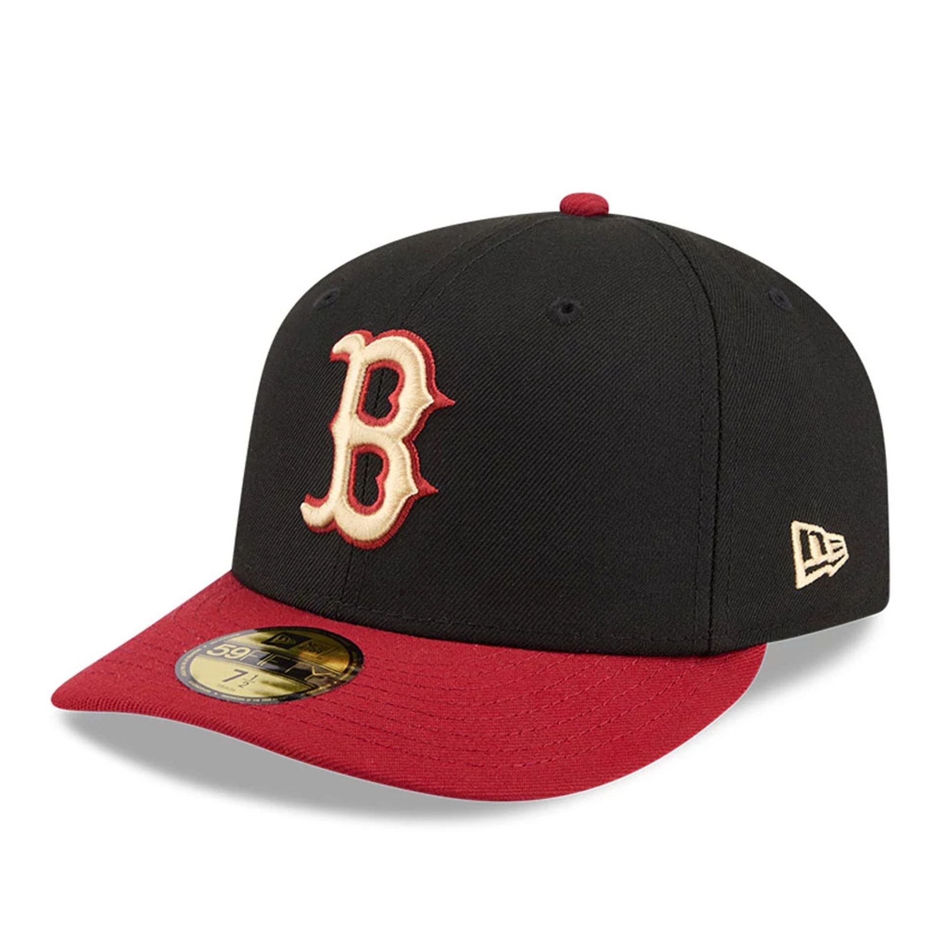 Pictured is this MLB Team Cards Boston Red Sox 59FIFTY Fitted cap in black. 4