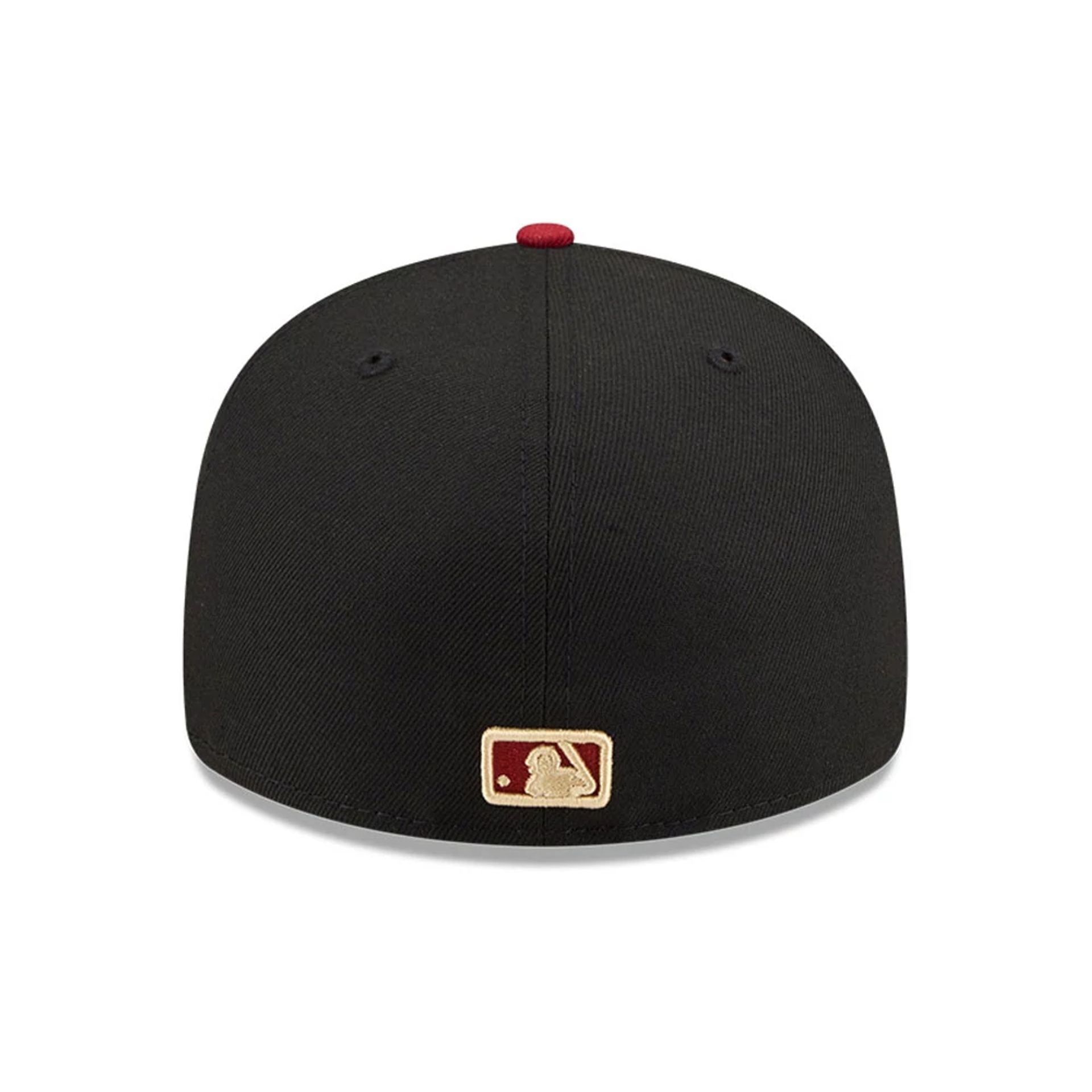 Pictured is this MLB Team Cards Boston Red Sox 59FIFTY Fitted cap in black. 7