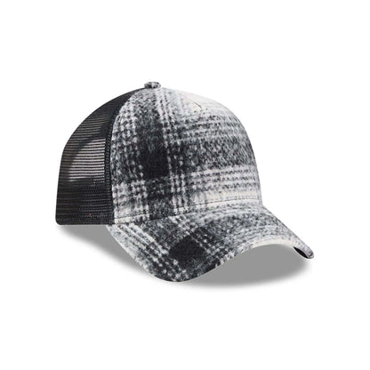 Pictured is this New Era 9FORTY A-Frame Trucker cap in white. 4