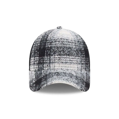 Pictured is this New Era 9FORTY A-Frame Trucker cap in white. 3