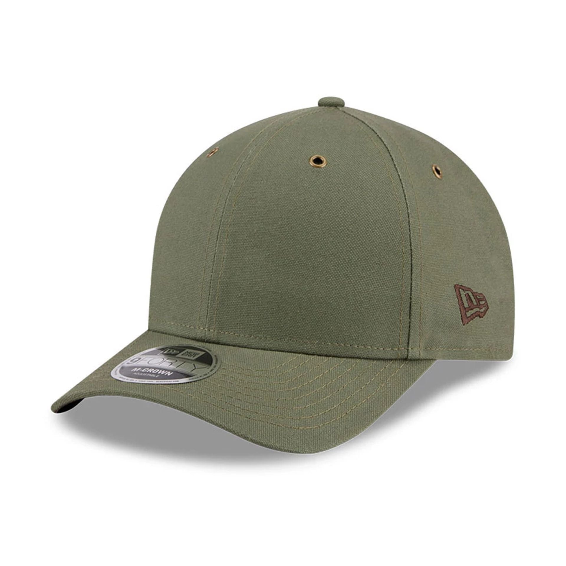 Pictured is this New Era 9FORTY M-Crown cap in green. 1