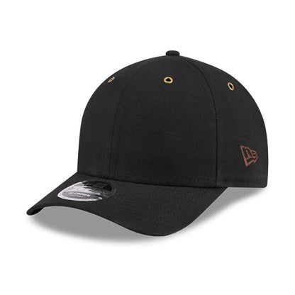 Pictured is this New Era 9FORTY M-Crown cap in black. 1