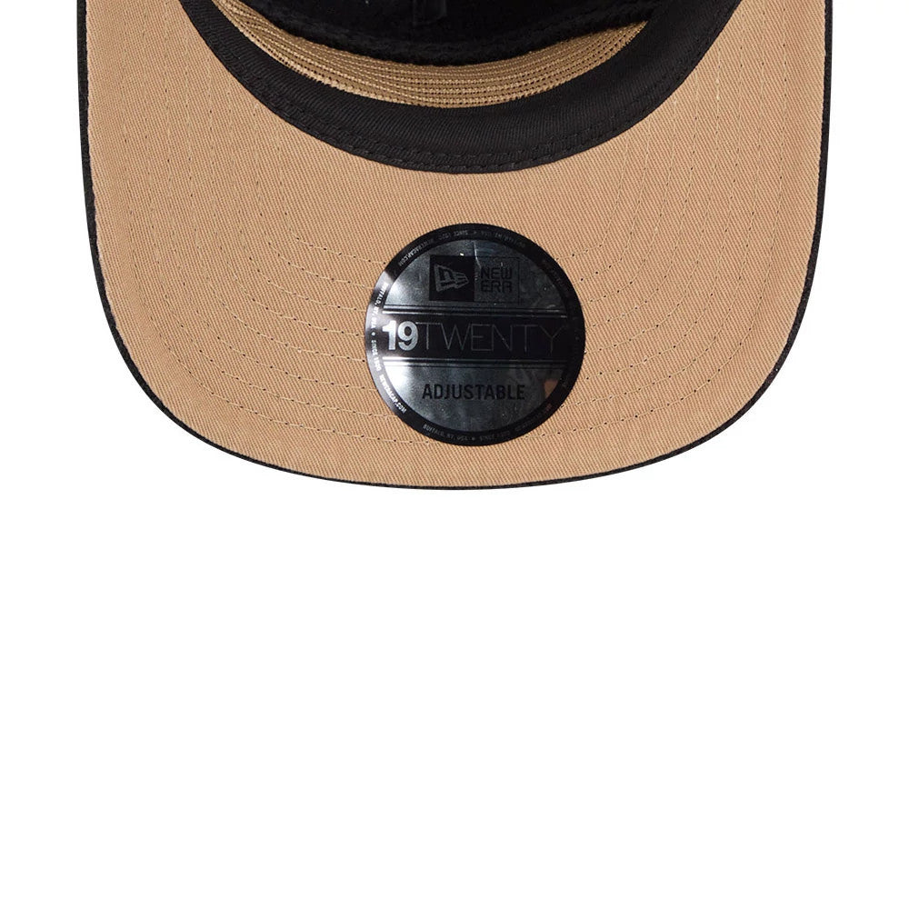 Pictured is this New Era Wide Cord 19TWENTY cap in black. 2