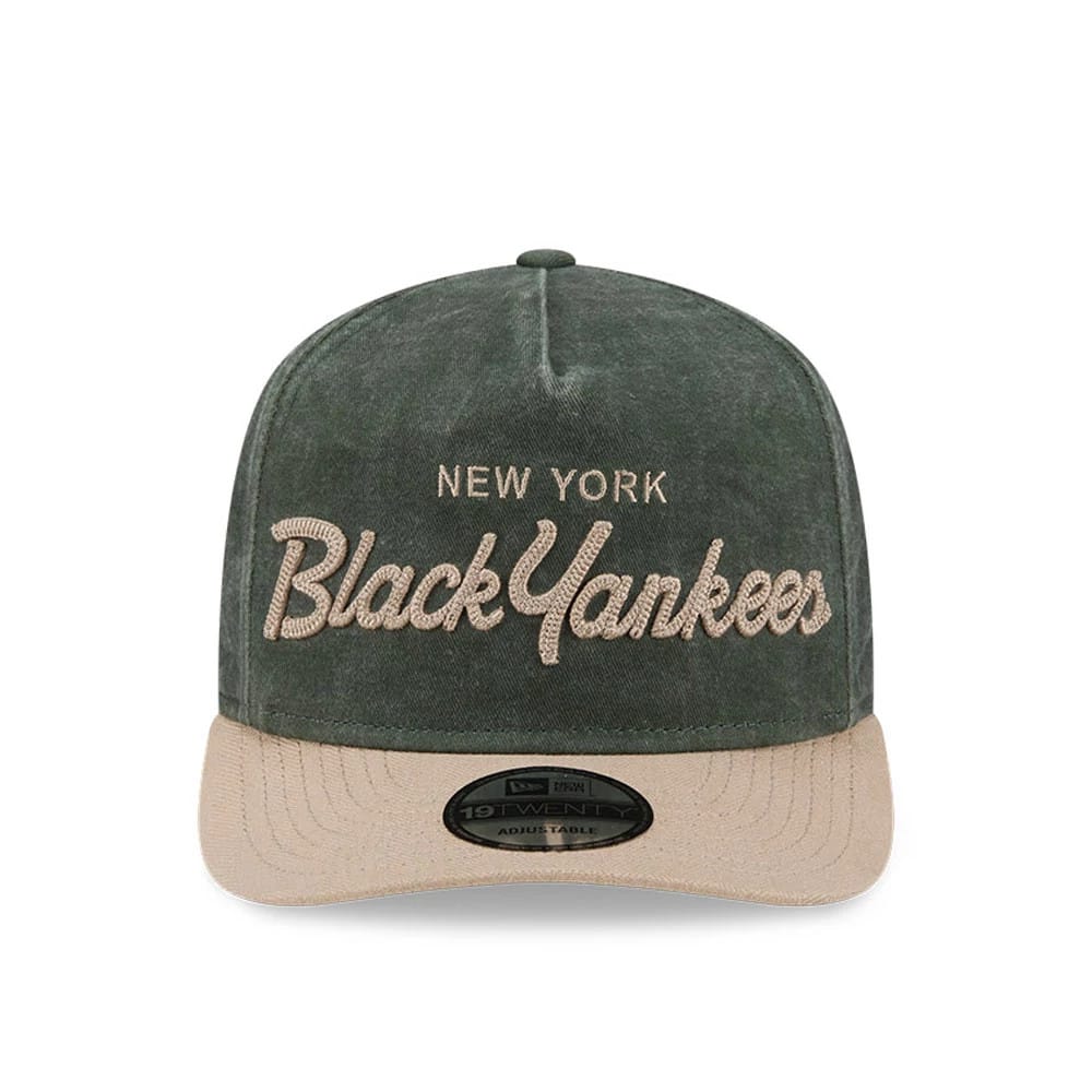 Pictured is this MLB Negro League New York Black Yankees 19TWENTY cap in dark green. 3
