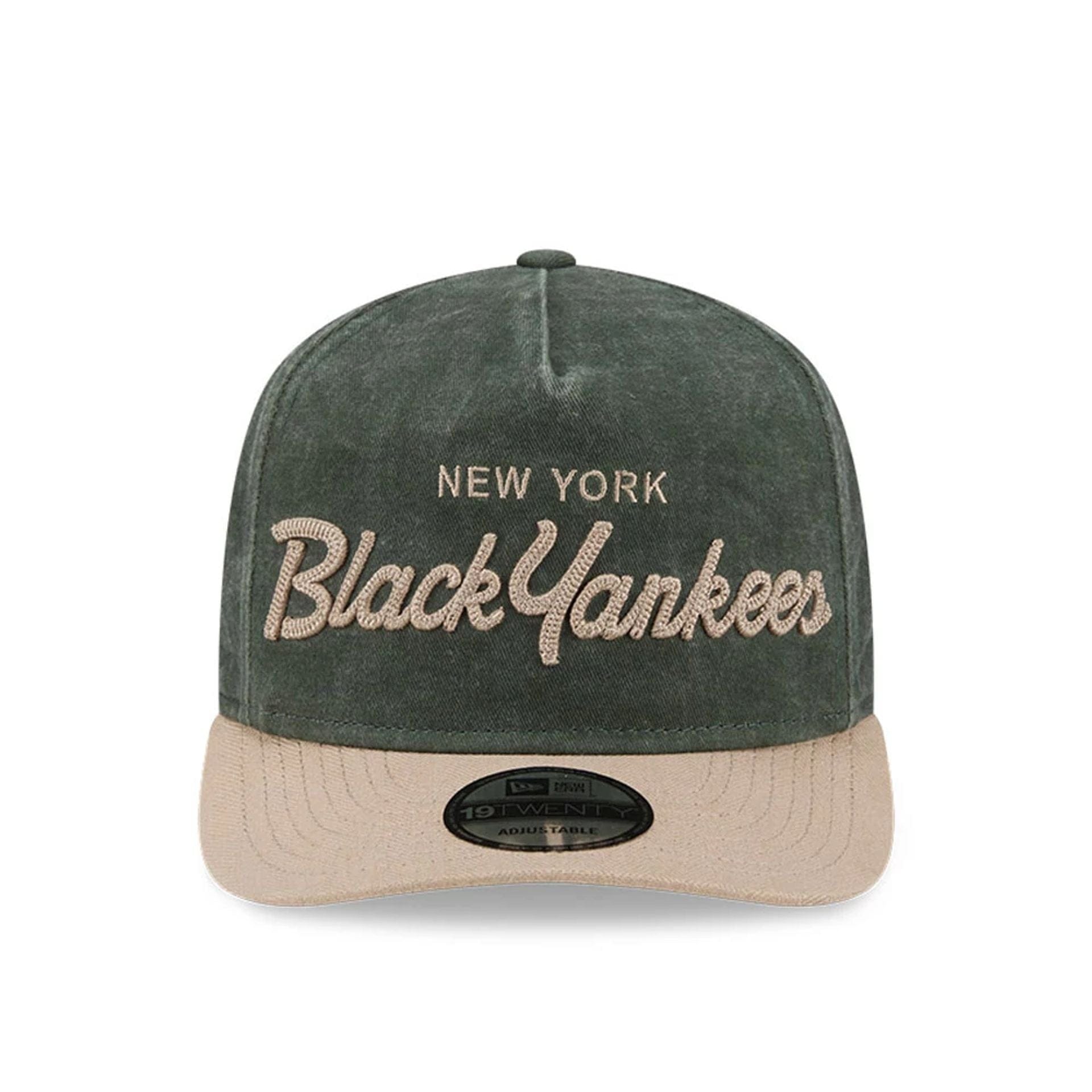 Pictured is this MLB Negro League New York Black Yankees 19TWENTY cap in dark green. 3