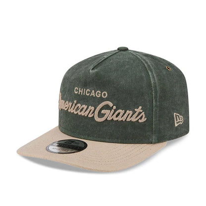 Pictured is this MLB Negro League Chicago American Giants 19TWENTY cap in dark green. 3
