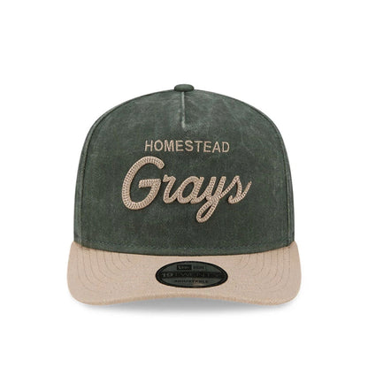 Pictured is this MLB Negro League Homestead Grays 19TWENTY cap in dark green. 3