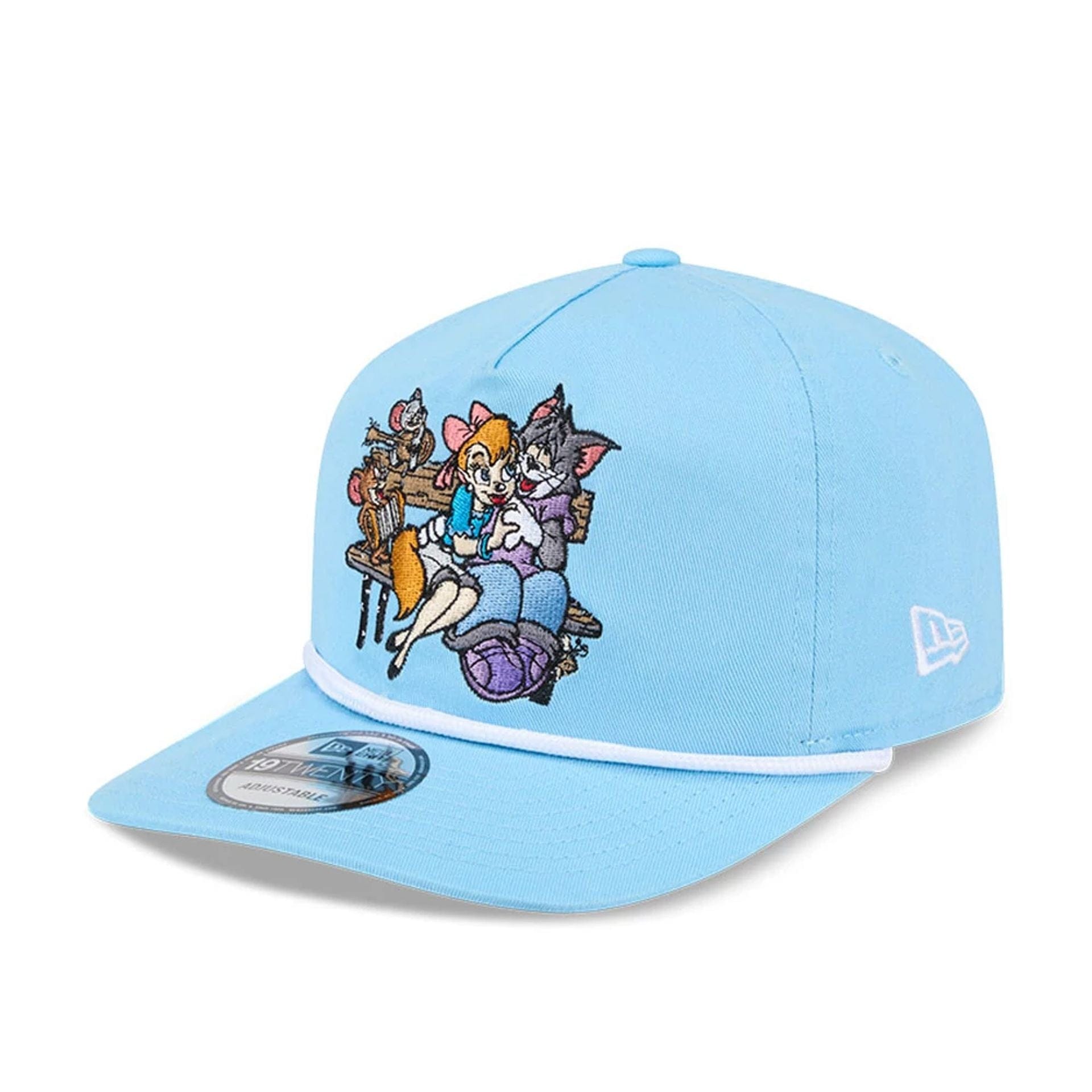 Pictured is this Tom & Jerry Serenade 19TWENTY cap in pastel blue. 1