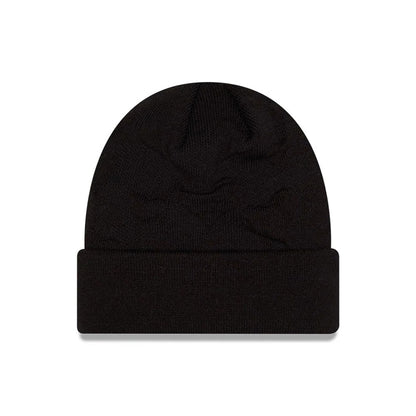 Pictured is this Tom & Jerry Key To My Heart Cuff Knit Beanie hat in black. 2