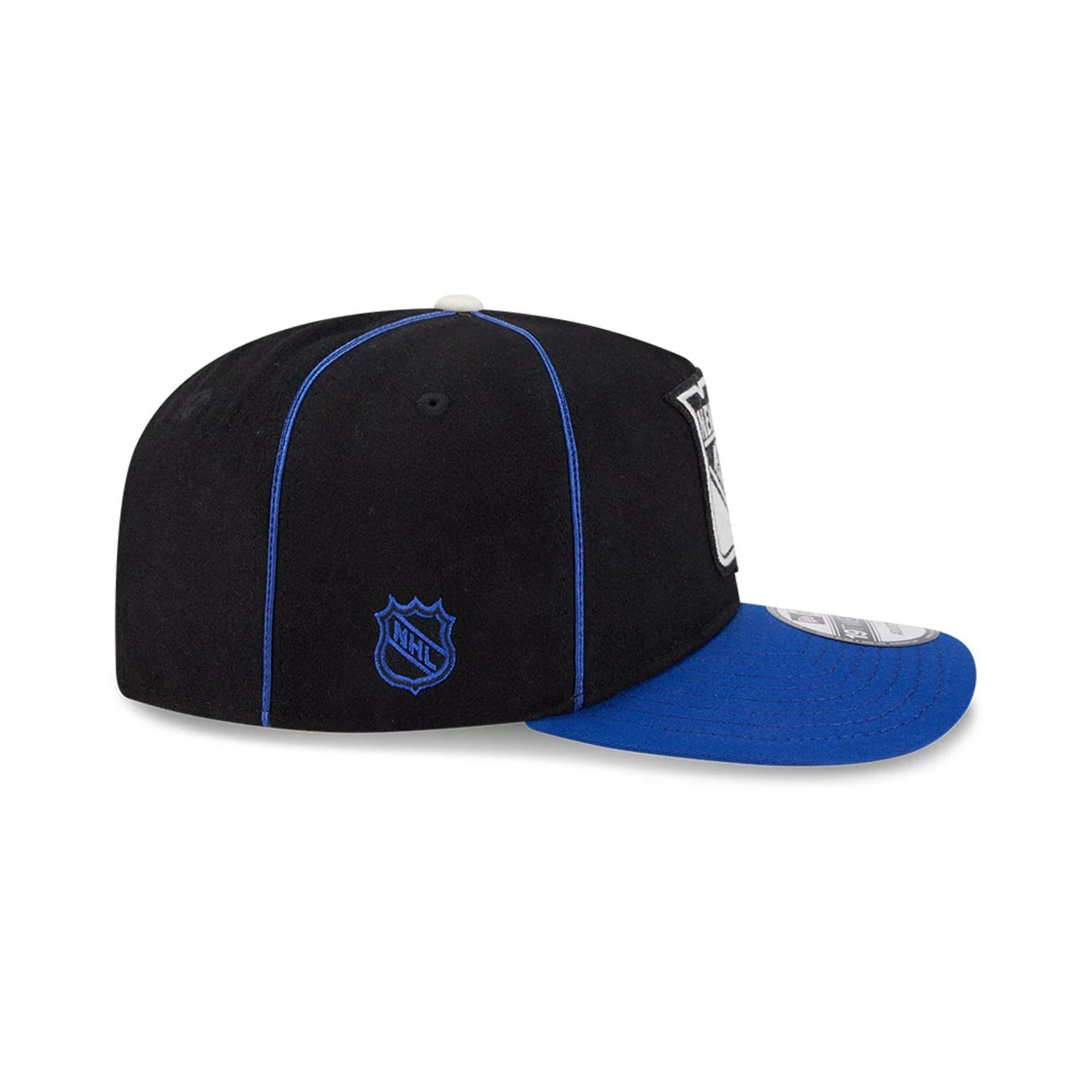 Pictured is this NHL Felt Logo New York Rangers 19TWENTY cap in blue. 5