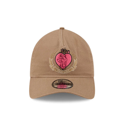 Pictured is this Tom & Jerry True Love 9TWENTY A-Frame cap in Beige. 2