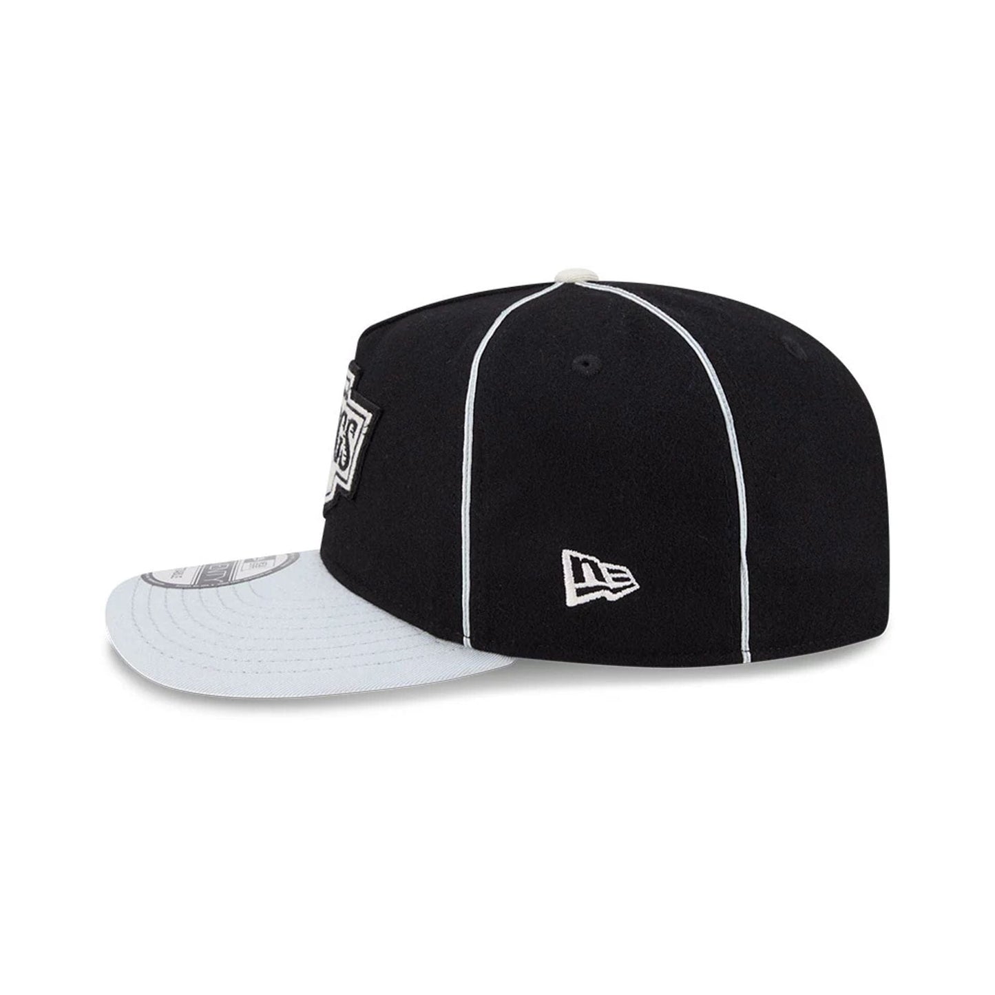 Pictured is this NHL Felt Logo LA Kings 19TWENTY cap in black. 6