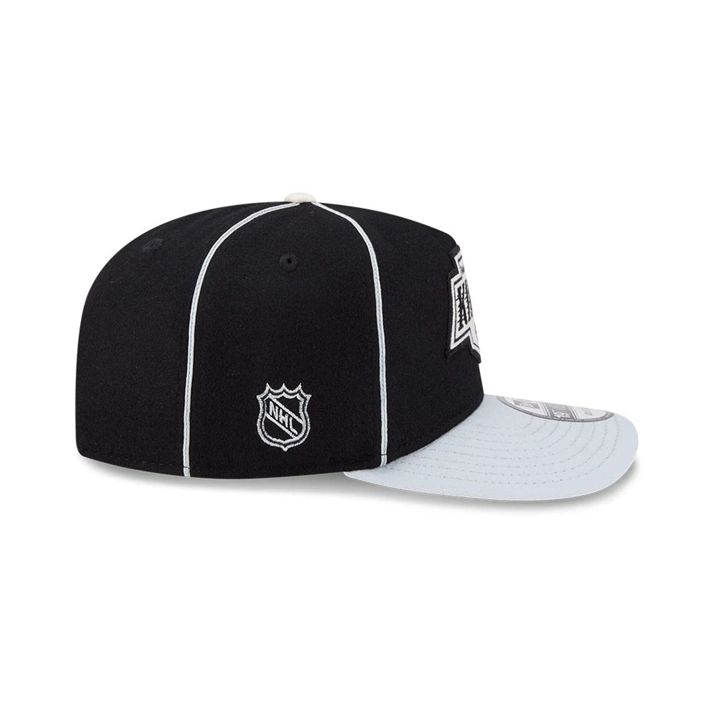 Pictured is this NHL Felt Logo LA Kings 19TWENTY cap in black. 5