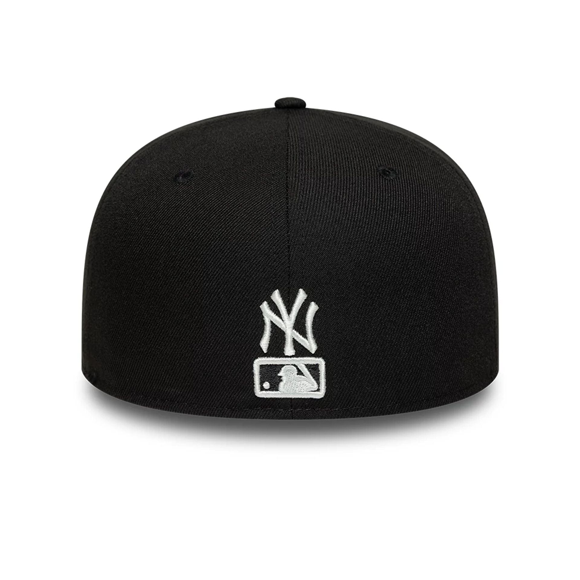 Pictured is this MLB Faux Pearl New York Yankees 59FIFTY Fitted cap in black. 5