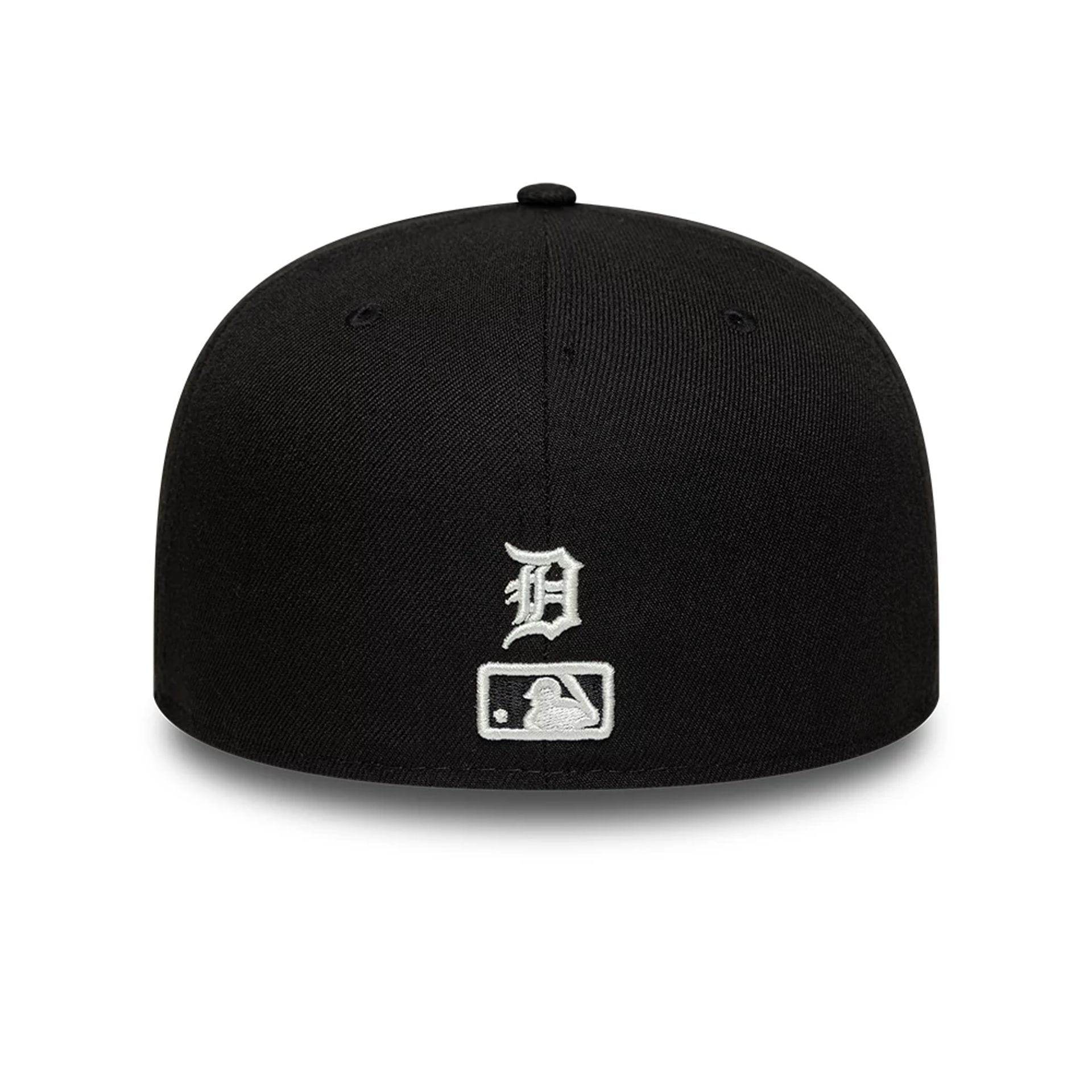 Pictured is this MLB Faux Pearl Detroit Tigers 59FIFTY Fitted cap in black. 5