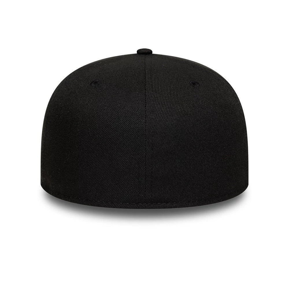 Pictured is this New Era Faux Pearl 59FIFTY Fitted cap in black. 7