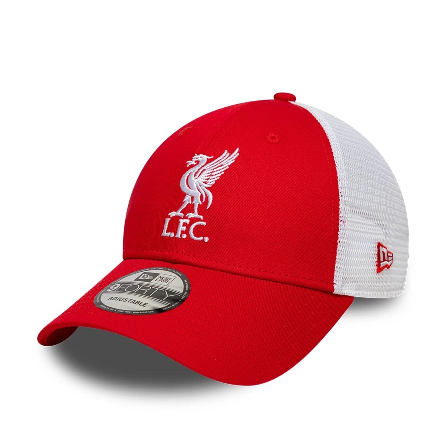 Pictured is this Patch Liverpool FC 9FORTY cap in red. 4
