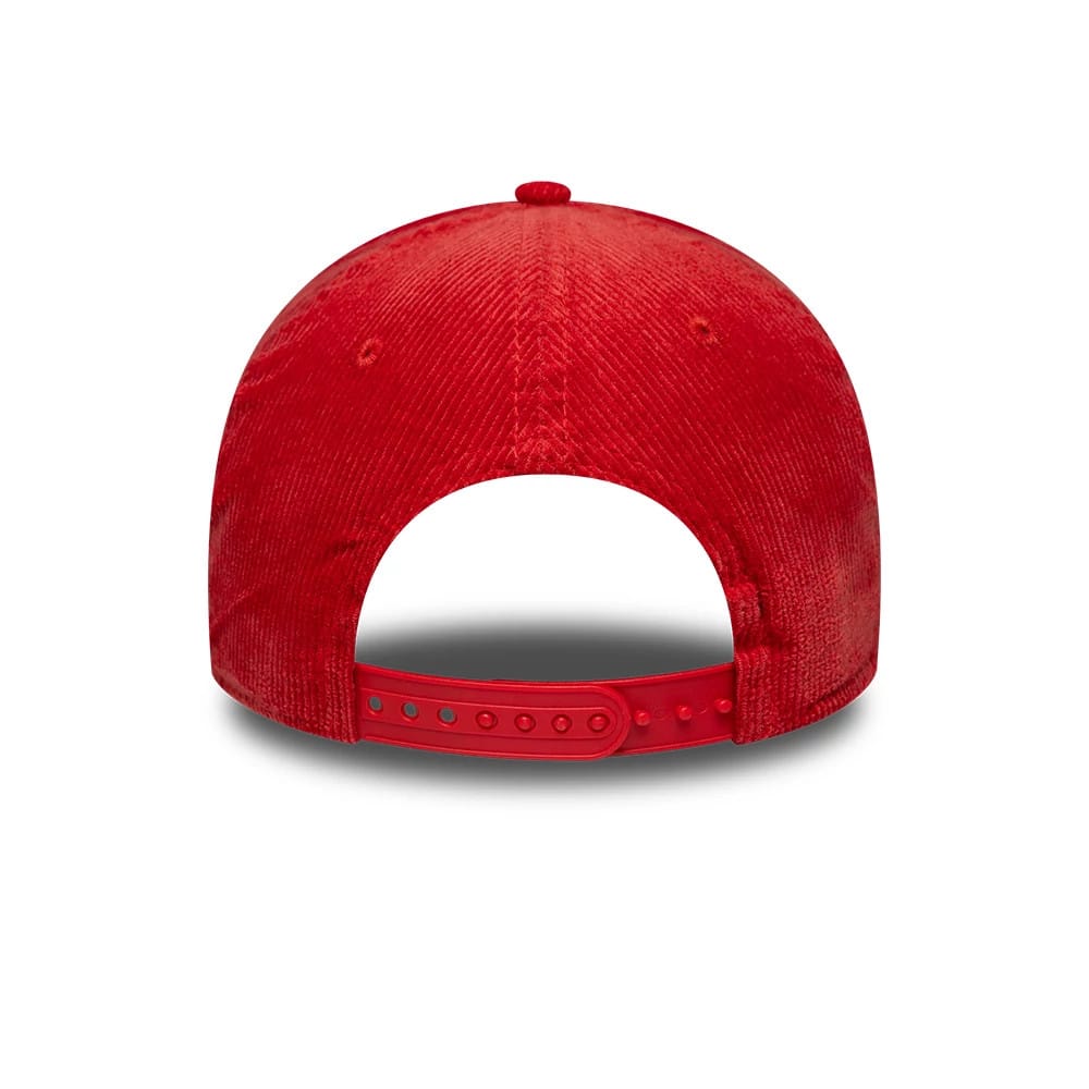 Pictured is this MLB Cord New York Yankees 9FORTY A-Frame cap in dark red. 6