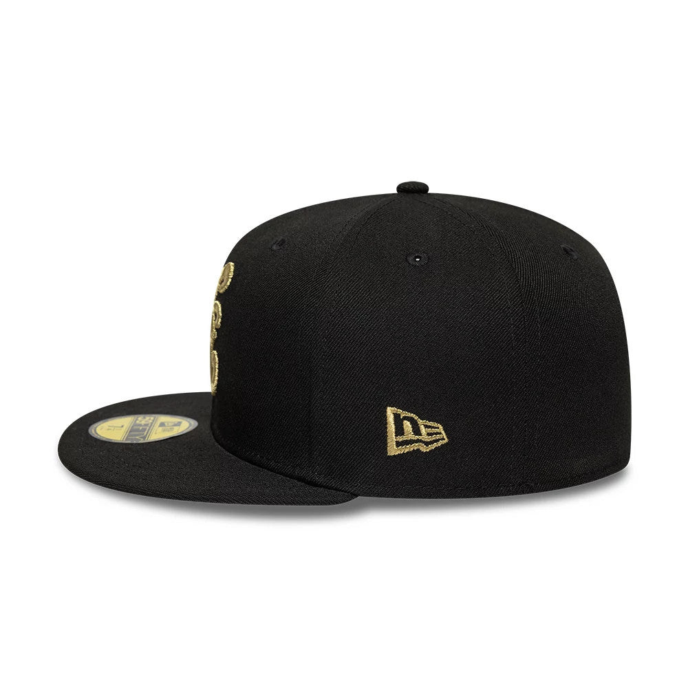 Pictured is this New Era Horse 59FIFTY Fitted cap in black. 5
