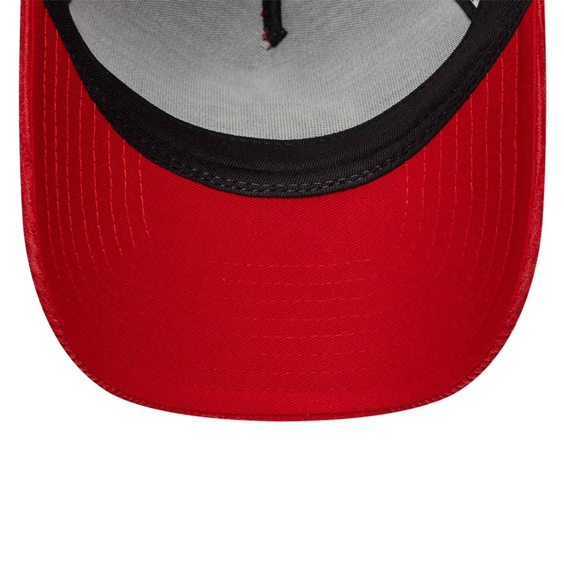 Pictured is this New Era Cord 9FORTY E-Frame cap in red. 7