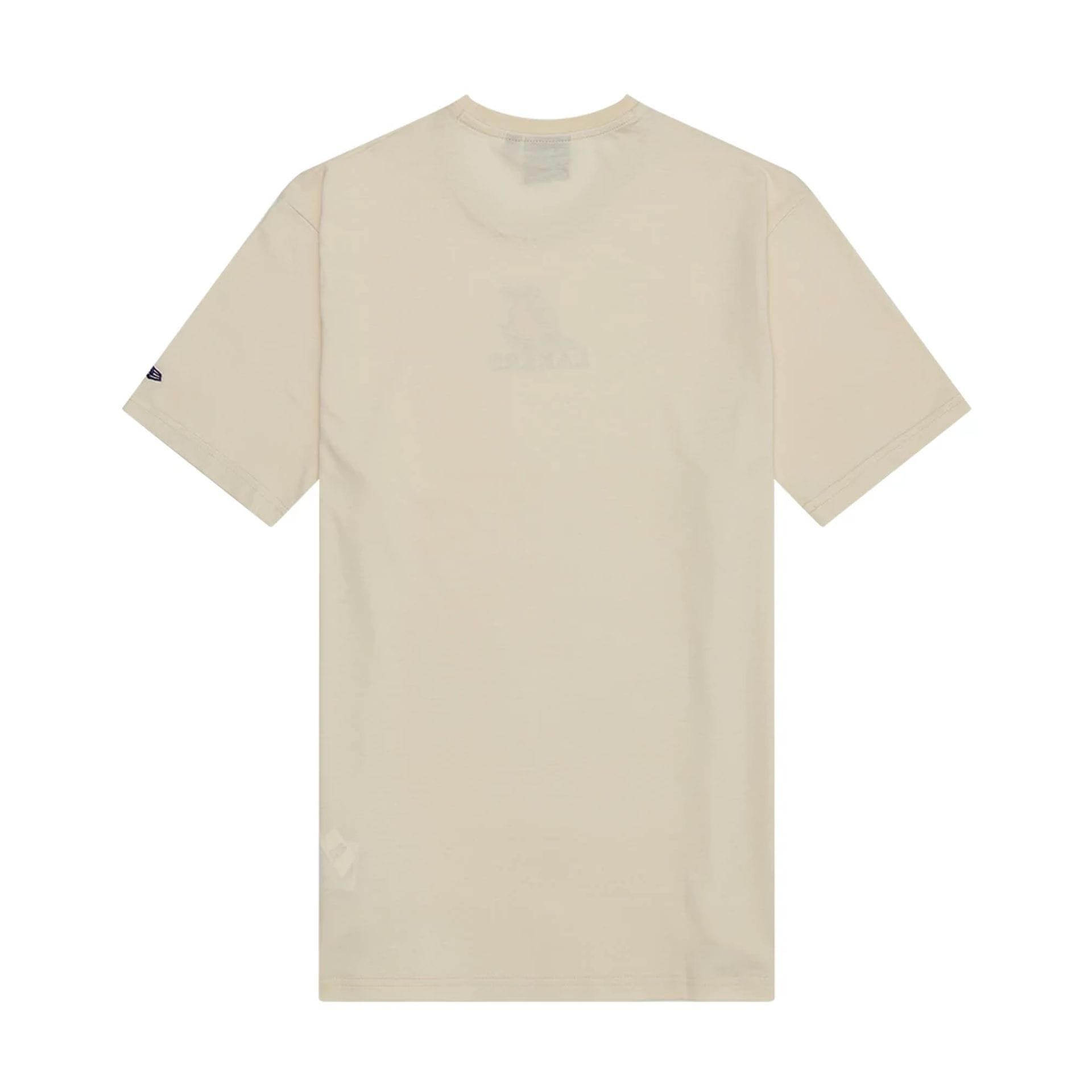 NBA Wordmark LA Lakers Light Beige T-Shirt | NEC EU
