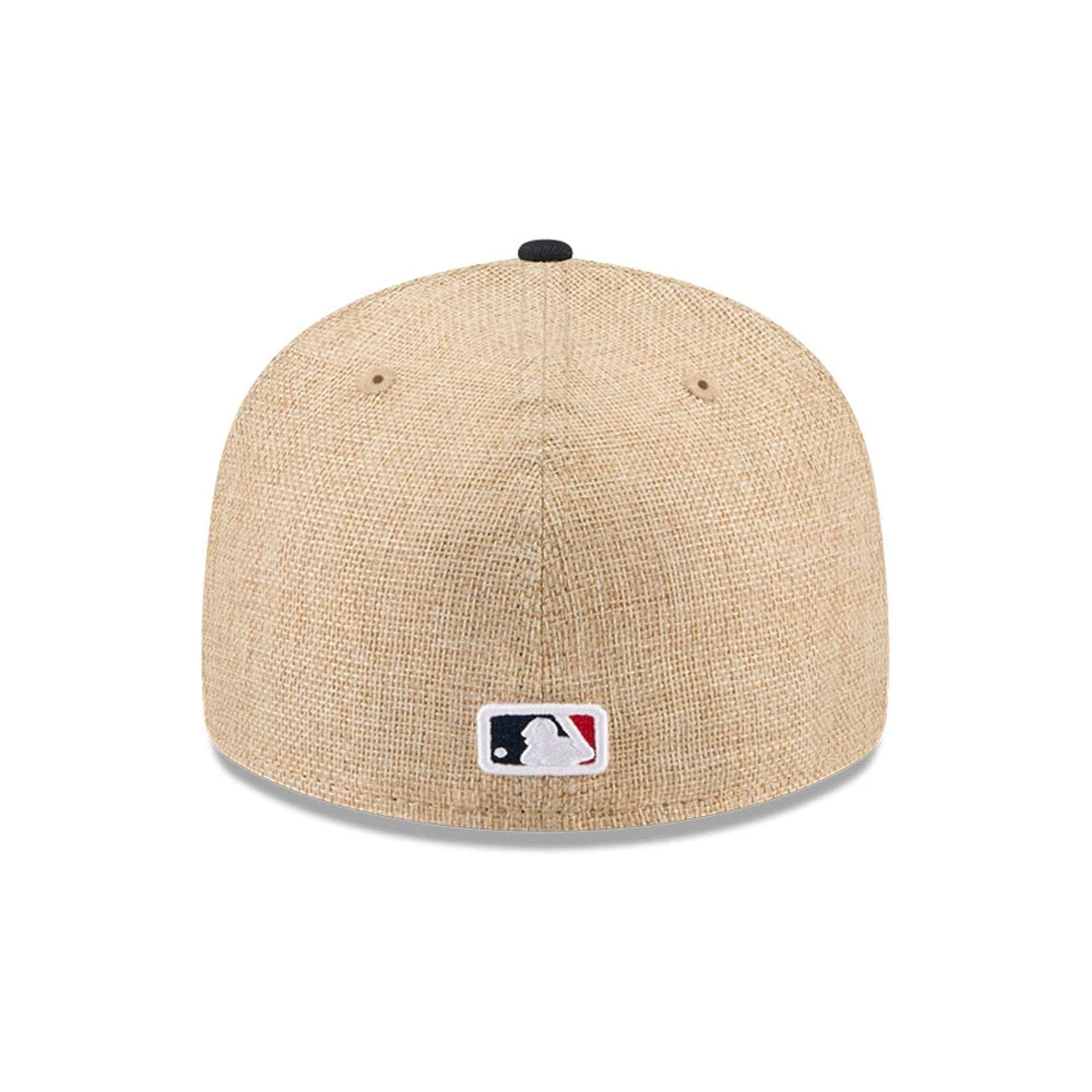 Pictured is this MLB Twine Boston Red Sox 59FIFTY Fitted cap in navy. 7