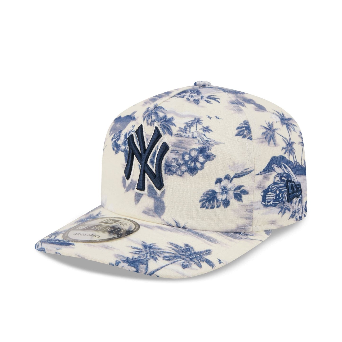 Pictured is this MLB Tropics New York Yankees 19TWENTY cap in Navy. 1