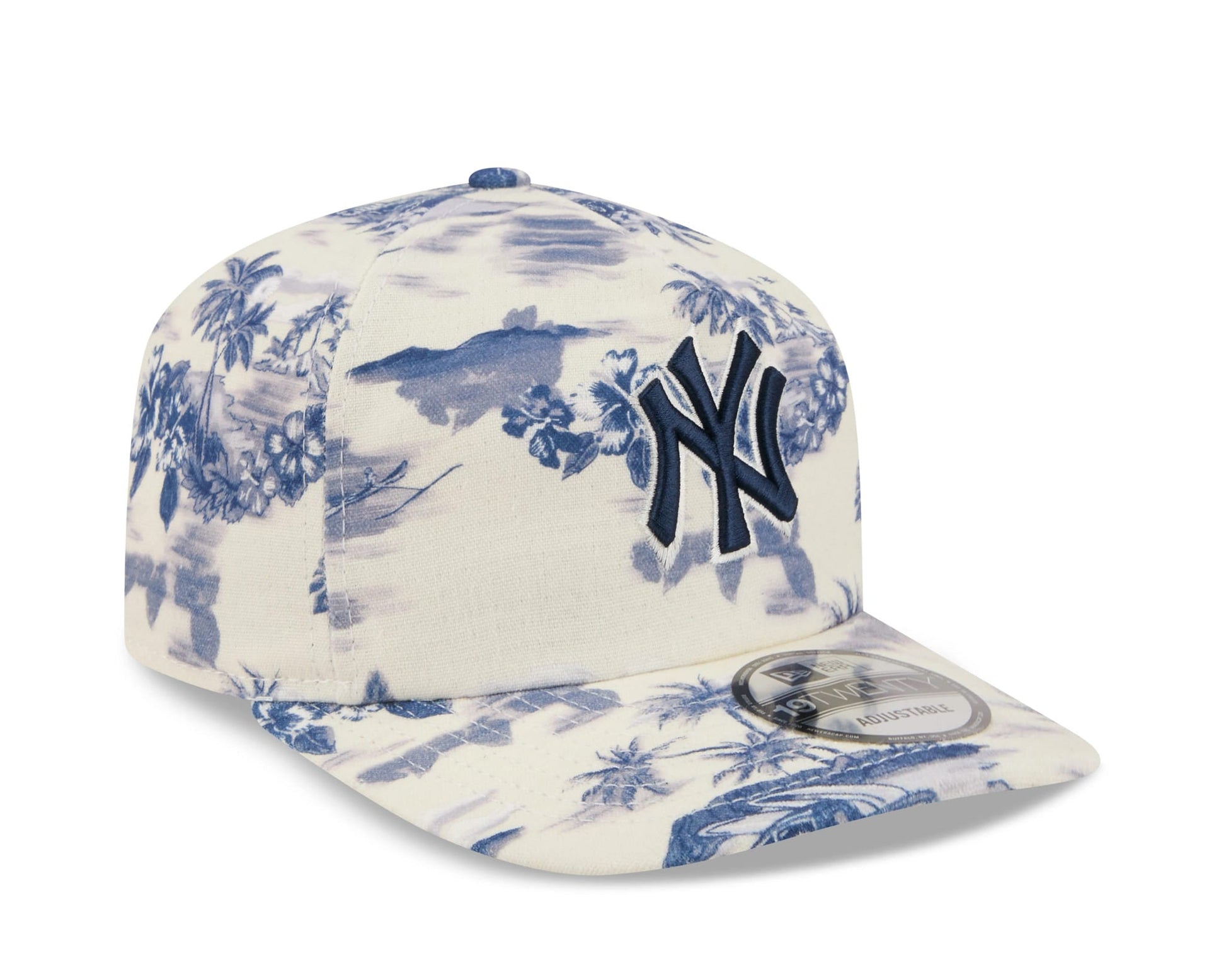 Pictured is this MLB Tropics New York Yankees 19TWENTY cap in Navy. 3