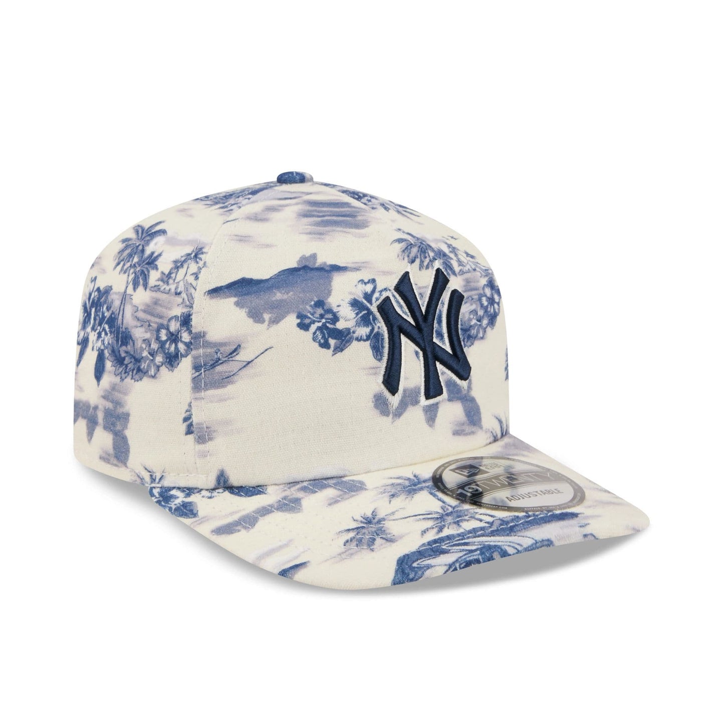 Pictured is this MLB Tropics New York Yankees 19TWENTY cap in Navy. 3