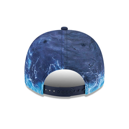 Pictured is this MLB Deep Water Chicago White Sox 9FIFTY A-Frame Snapback cap in pastel blue. 7