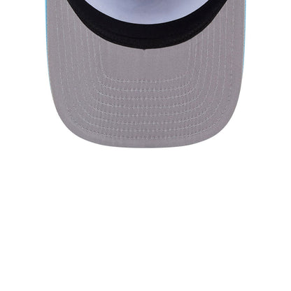 Pictured is this MLB Deep Water Chicago White Sox 9FIFTY A-Frame Snapback cap in pastel blue. 2