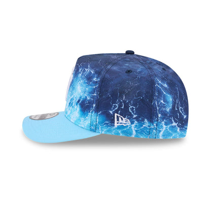 Pictured is this MLB Deep Water San Diego Padres 9FIFTY A-Frame Snapback cap in pastel blue. 5