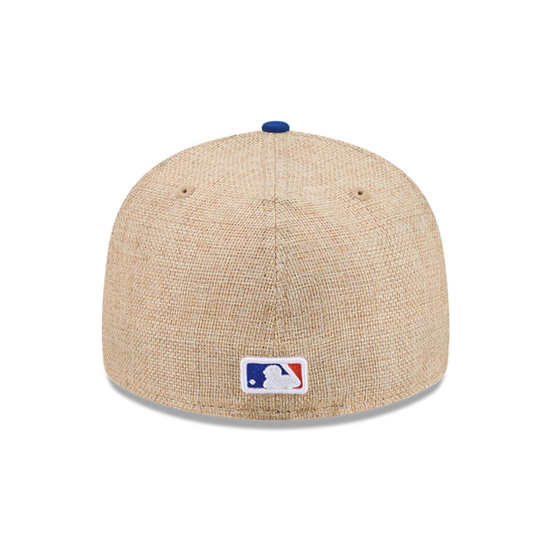 Pictured is this MLB Twine New York Mets 59FIFTY Fitted cap in blue. 7